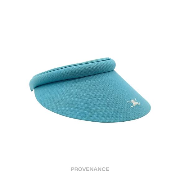 ? Burberry Golf Knight Logo Visor - Sky Blue Nova Check main image 5
